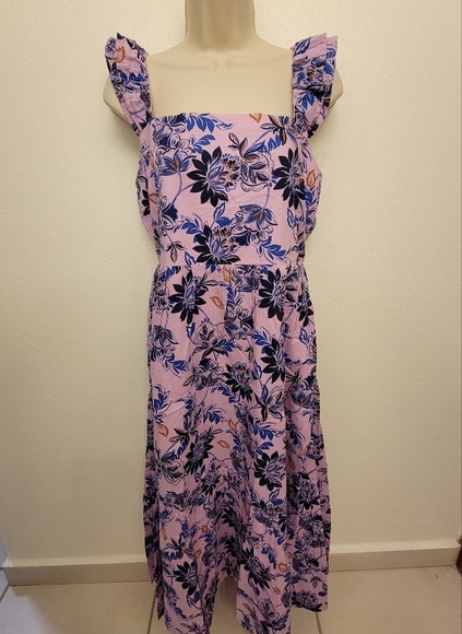 J. Crew Sleeveless Midi Dress - Picture 2 of 6